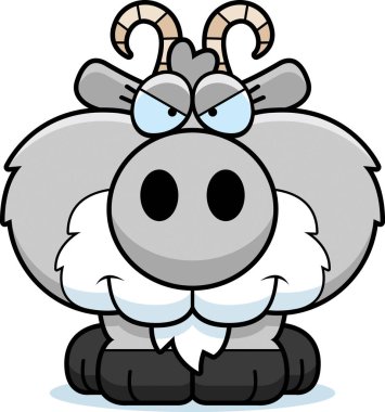 Çizgi film sinsi keçi