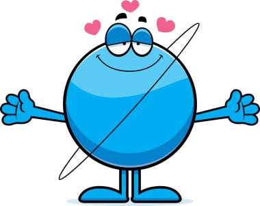 Çizgi film Uranüs kucaklama