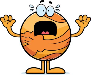 Korkmuş karikatür Venüs