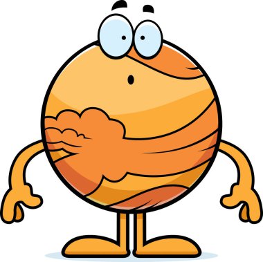 Sürpriz karikatür Venüs