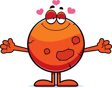 Çizgi film Mars kucaklama