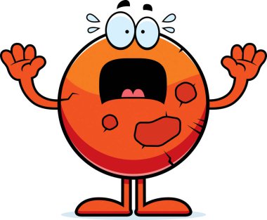 Korkmuş karikatür Mars