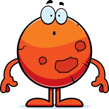 Sürpriz karikatür Mars