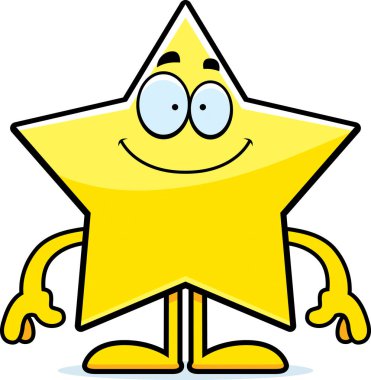 mutlu çizgi film yıldızı