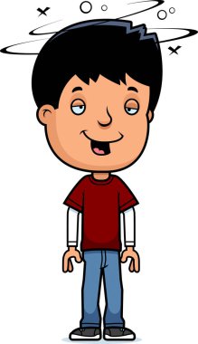 Sarhoş genç çocuk