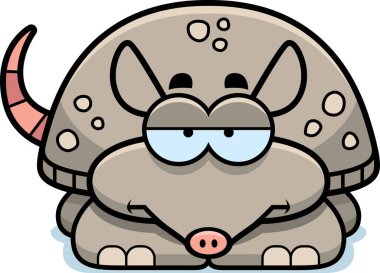 Küçük Armadillo sıkılmış