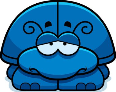 Üzgün küçük böcek