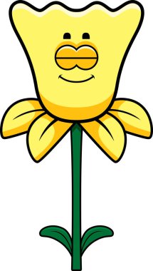 Çizgi film uyku nergis