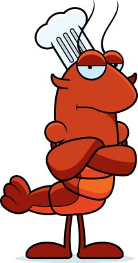 Sıkılmış kerevides Şef