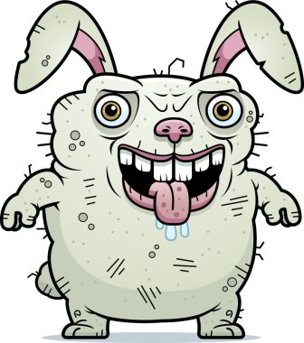 Çirkin Bunny ayakta