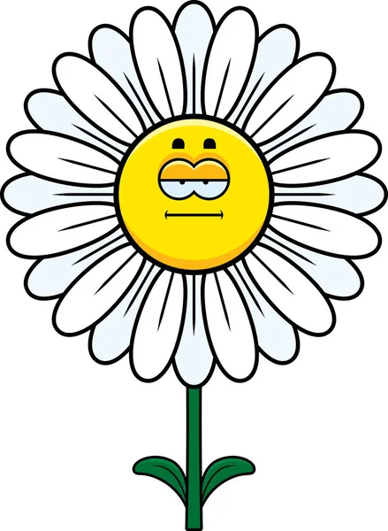 Cartoon lugn Daisy — Stock vektor