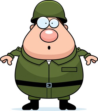 Çizgi film sürpriz asker