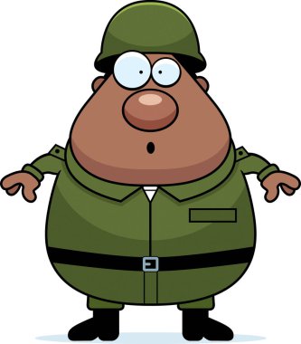 Çizgi film sürpriz asker