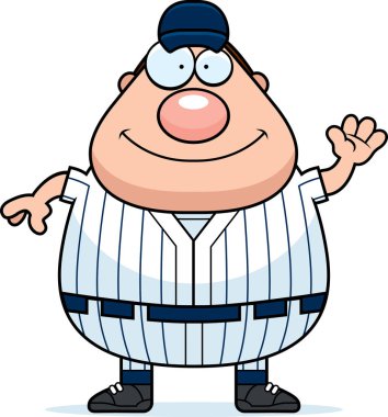 Beyzbol oyuncusu sallayarak