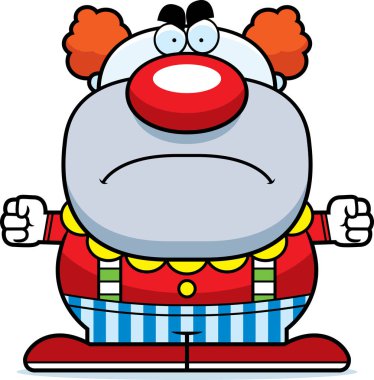 Kızgın çizgi film palyaço