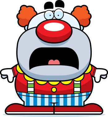 Korkmuş karikatür palyaço