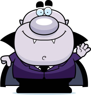 Çizgi film vampir sallayarak