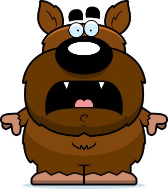 Korkmuş çizgi film kurt adam