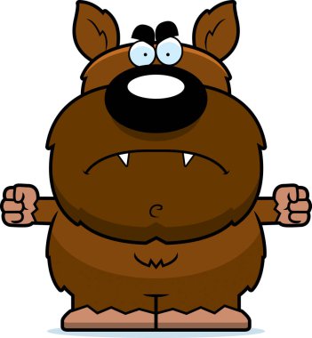 Kızgın çizgi film kurt adam