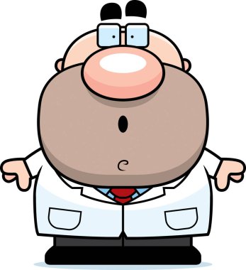 Sürpriz çizgi film bilim adamı