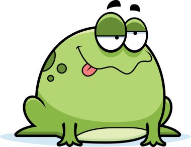 Sarhoş küçük kurbağa