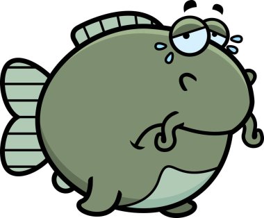 Ağlayan çizgi film yayın balığı