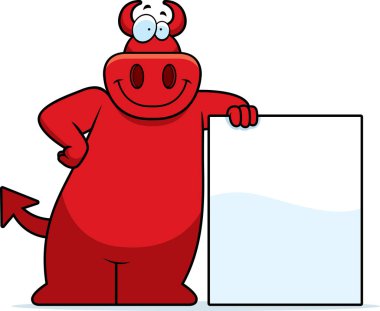 Çizgi film şeytan işareti