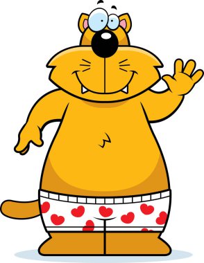 Karikatür kedi boksörler