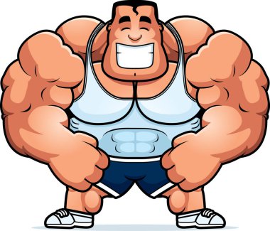 Karikatür kişisel antrenör