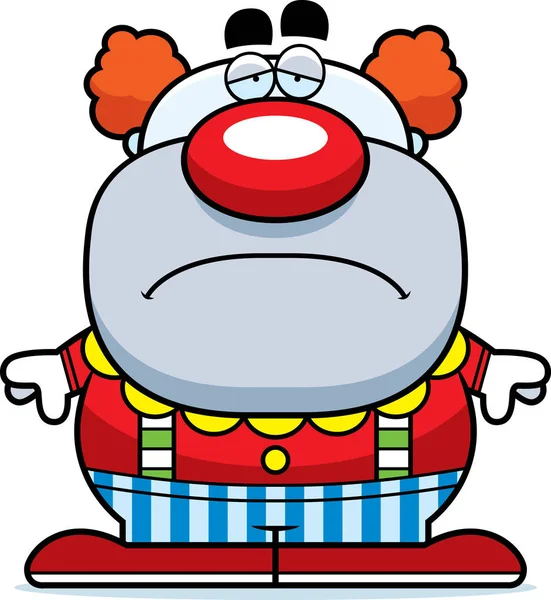 Üzgün çizgi film palyaço