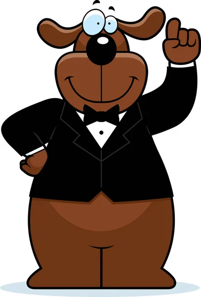 Kreskówka pies Tuxedo — Wektor stockowy