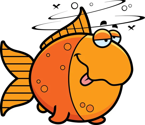 Çizgi film sarhoş Goldfish