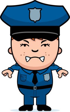 Öfkeli polis memuru
