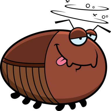 Çizgi film sarhoş hamamböceği