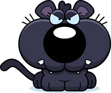 Çizgi film Panter kızgın