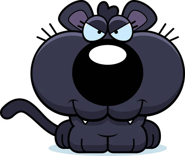 Cartoon Sly Panther — Stock vektor