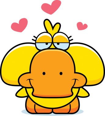 Çizgi film ördek yavrusu aşk