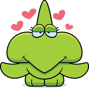 Çizgi film Pterodactyl aşk