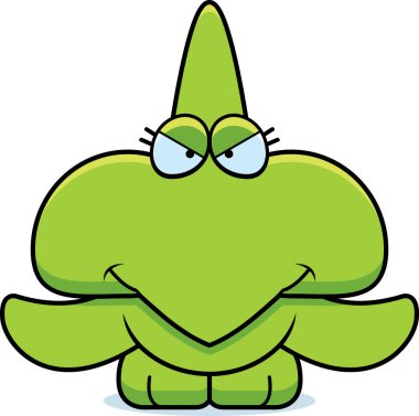 Çizgi film dolambaçlı Pterodactyl