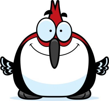 Gülümseyen küçük ağaçkakan