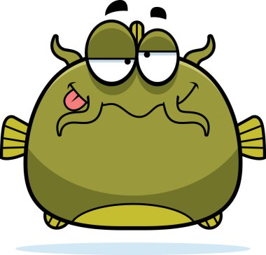 Sarhoş küçük yayın balığı