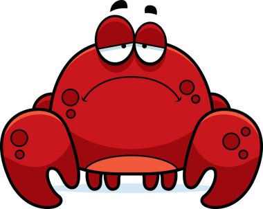 Üzgün küçük Yengeç