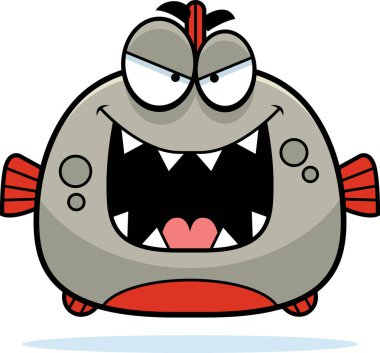 Kötülük küçük Piranha