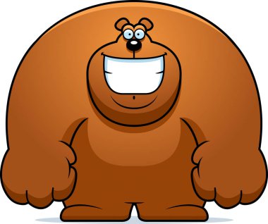 çizgi film ayı gülümseyen