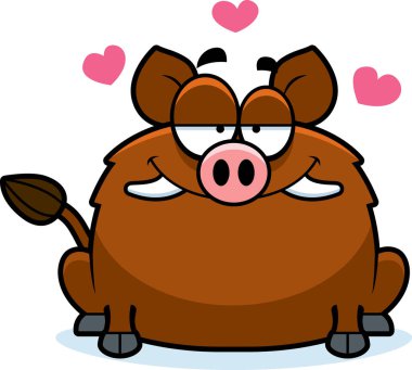 Aşık küçük domuz