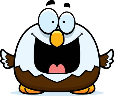 Mutlu küçük kel kartal