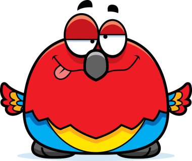 Sarhoş küçük papağan