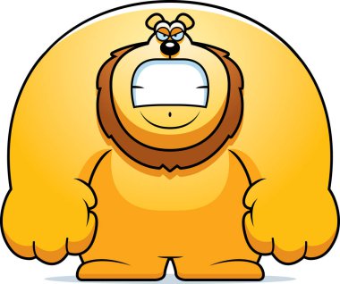 kızgın çizgi film aslan