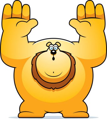 Çizgi film aslan teslim