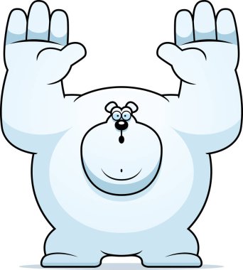 Çizgi film kutup ayısı teslim